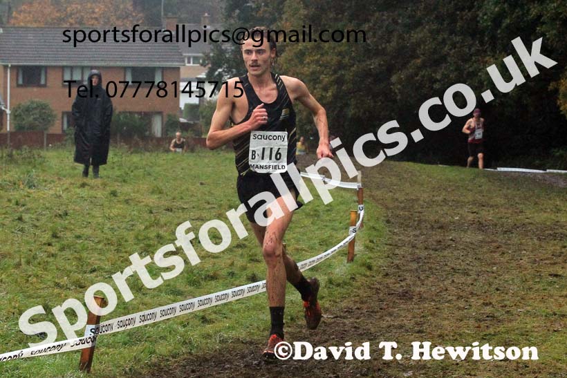 Senior Mens 2023 National Cross Country Relays, Berry Hill Park, Mansfield.  Photo: David T. Hewitson/Sports for All Pics